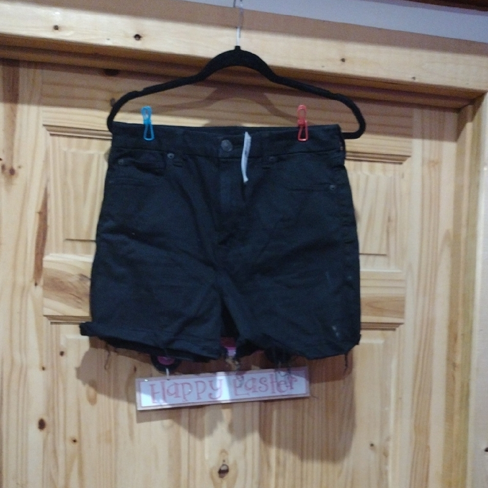 Men's Black Casual Shorts